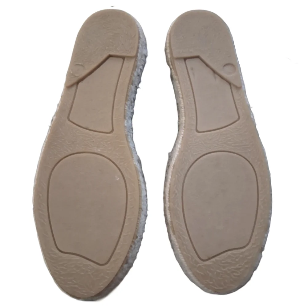 House of Harlow 1960 Black and Gold Patterned Espadrilles
